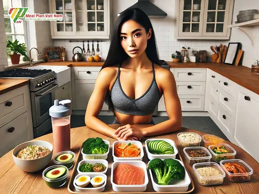 Cách tôi giảm 5kg trong 4 tuần với thực đơn giảm mỡ tăng cơ cho nữ